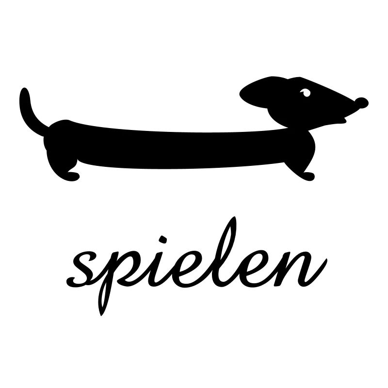 Stretch-Dackel / stretch dachshund (1c)