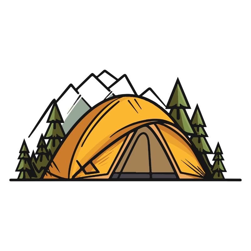 Tente de camping extérieure