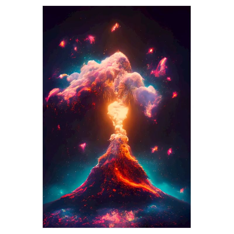 Ausbrechender Nebula Vulkan