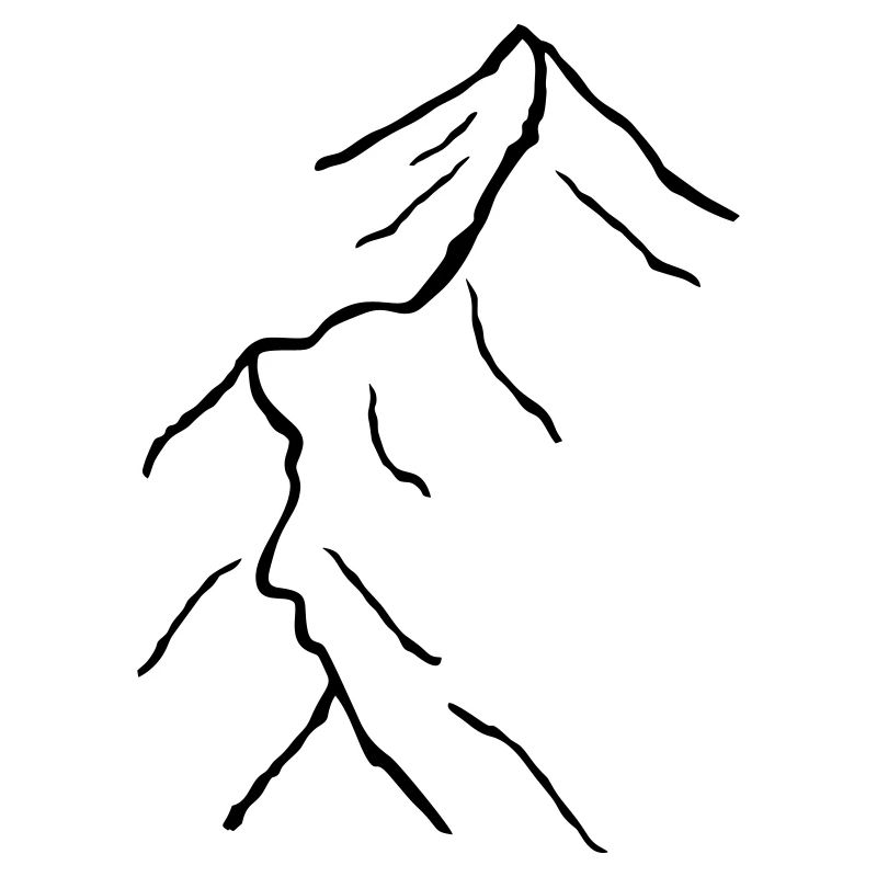 Mountain, Mountain ridge