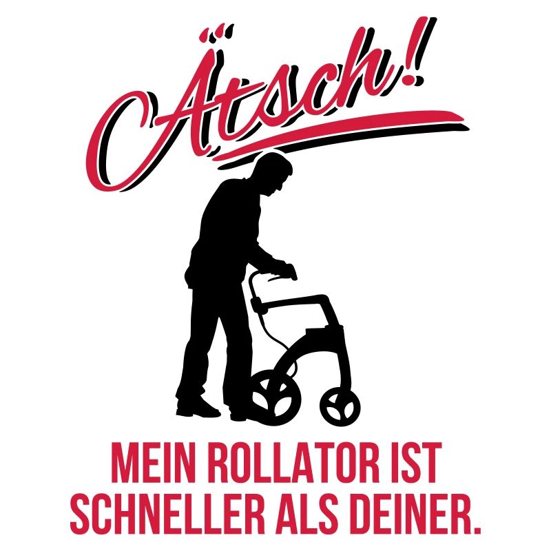 Ätsch ich bin schneller