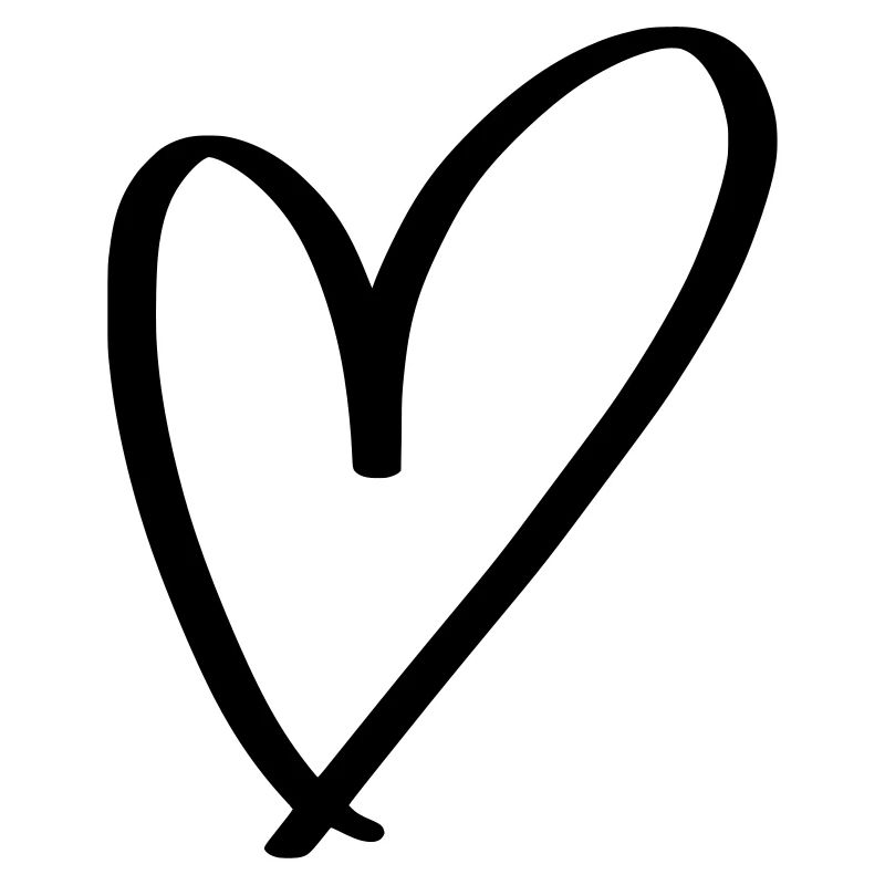 Herz handschriftlich