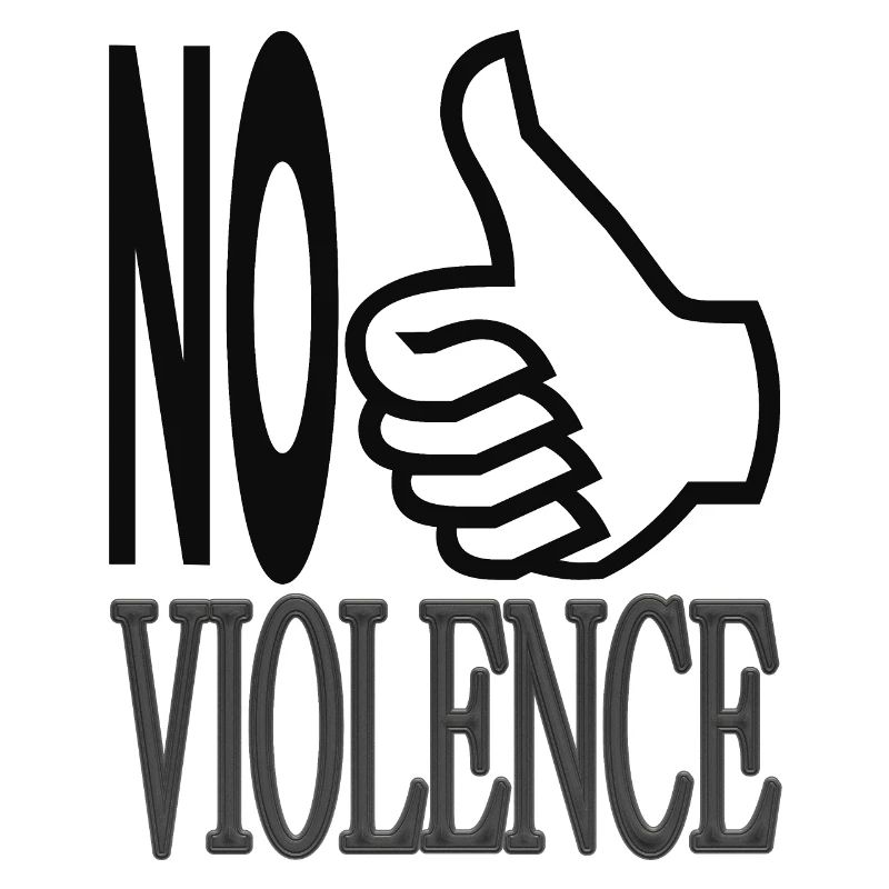 Against violence no violence