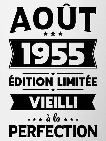 70th Anniversary - August 1955 Perfection