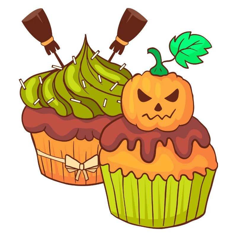 halloween cupcake muffin cake baking sweets