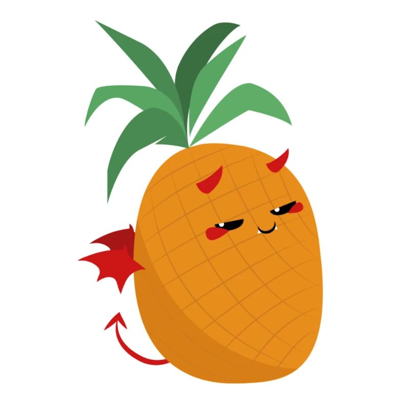 Süßer Teufels-Ananas – Kleiner Fruchtdämon