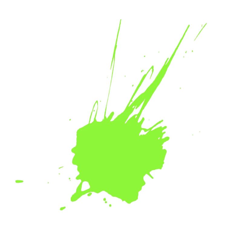 Taches de couleur Vert néon