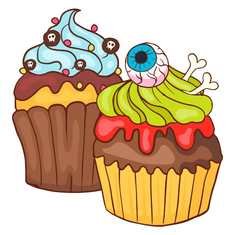 Halloween cupcake muffin cake baking sweets
