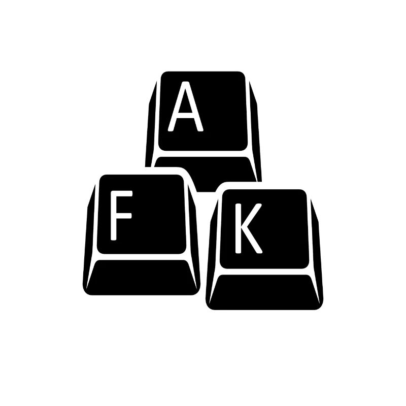 AFK gamblers play keyboard keys