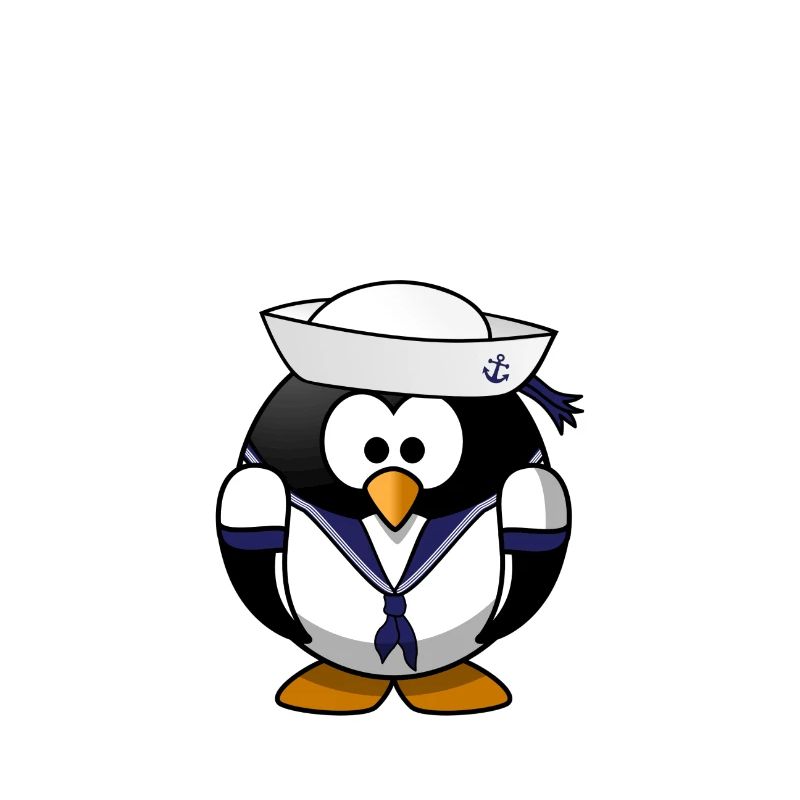Moin Moin Pinguin Geschenk