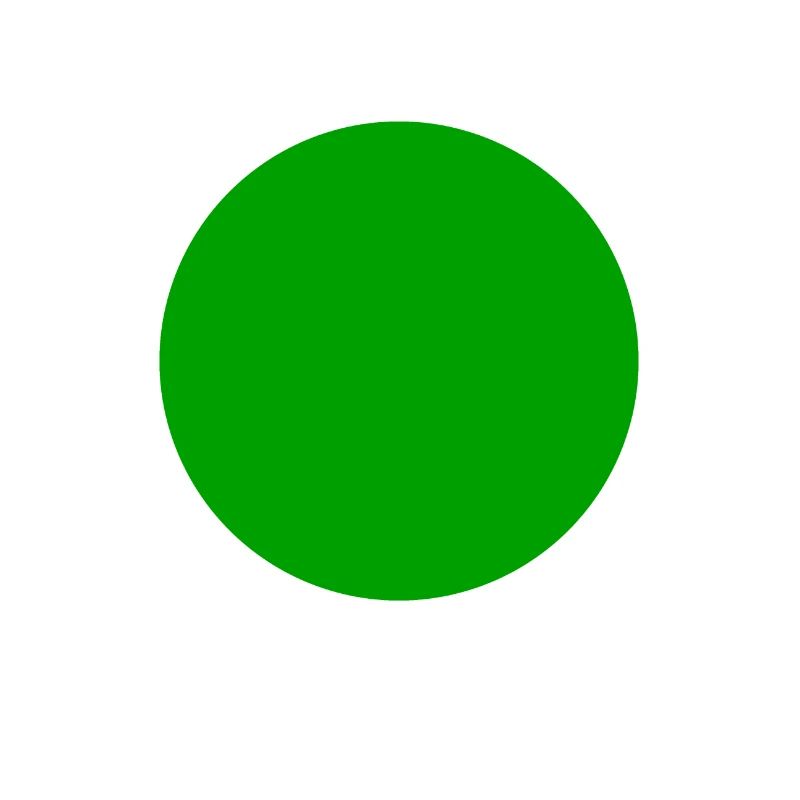 cercle vert sphère