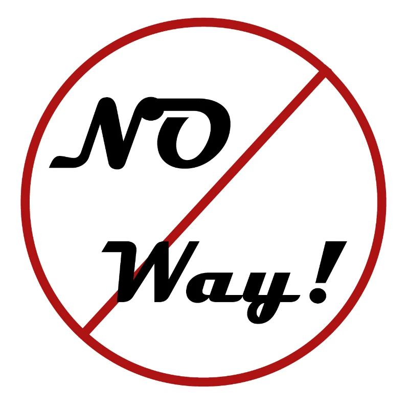 Pas du tout - pas comme ça