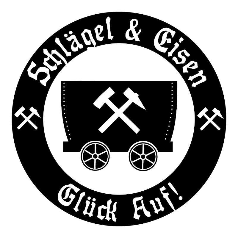 Glück Auf! Logo Schlägel und Eisen Lore