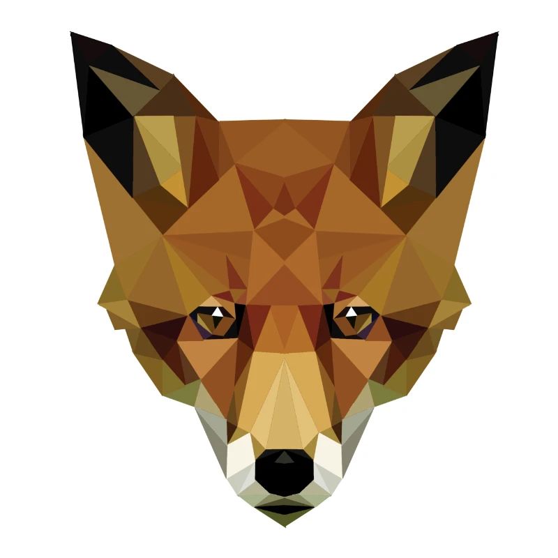 Low poly fox