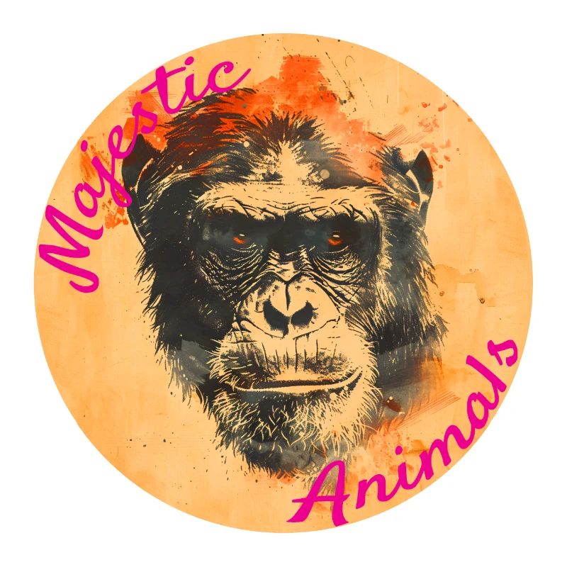 Animaux majestueux : Singe intelligent
