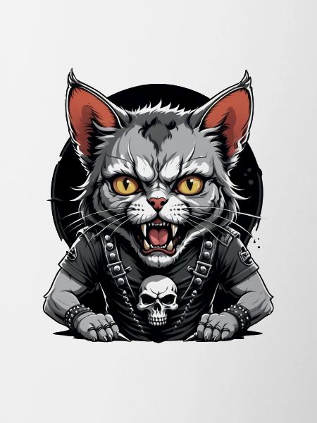 Cat Rocker Cat HardRock Gift