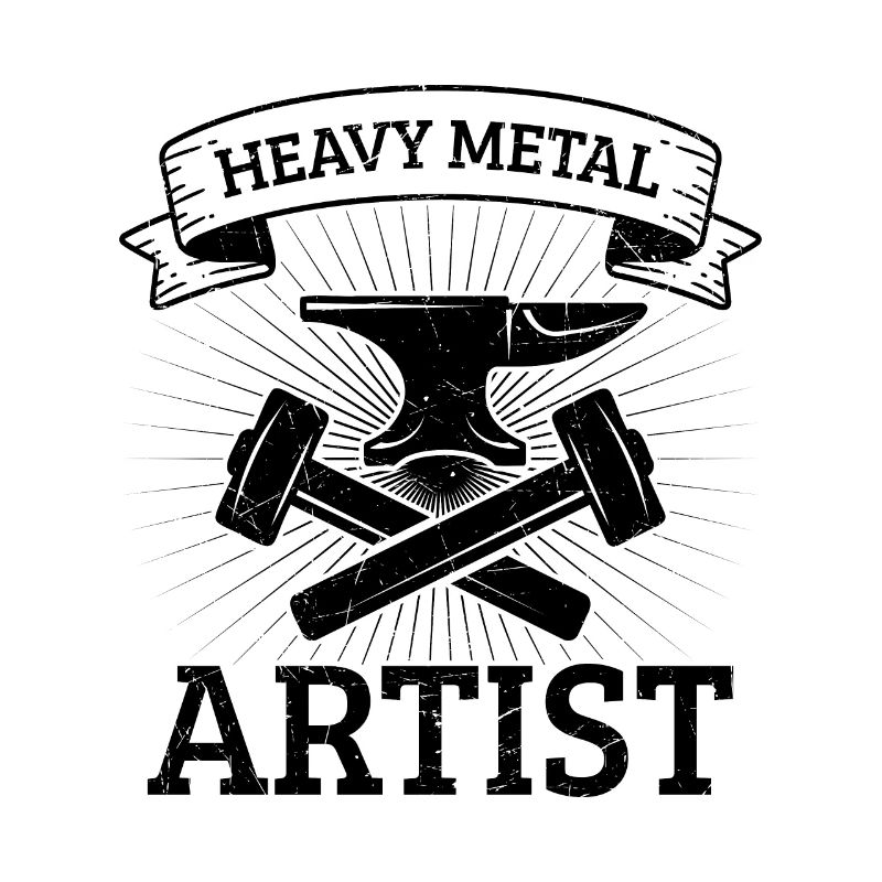 Blacksmith Heavy Metal Artist Gift Idea