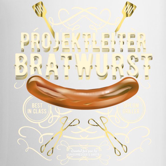 Grillen Design Projektleiter Bratwurst