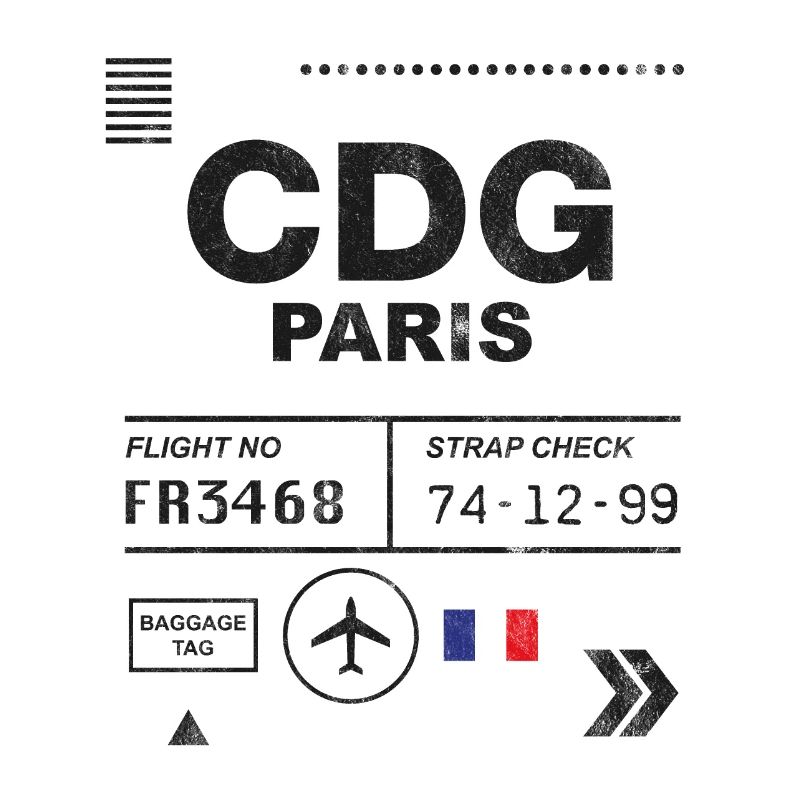 Pariser Flughafen-Tag - Paris