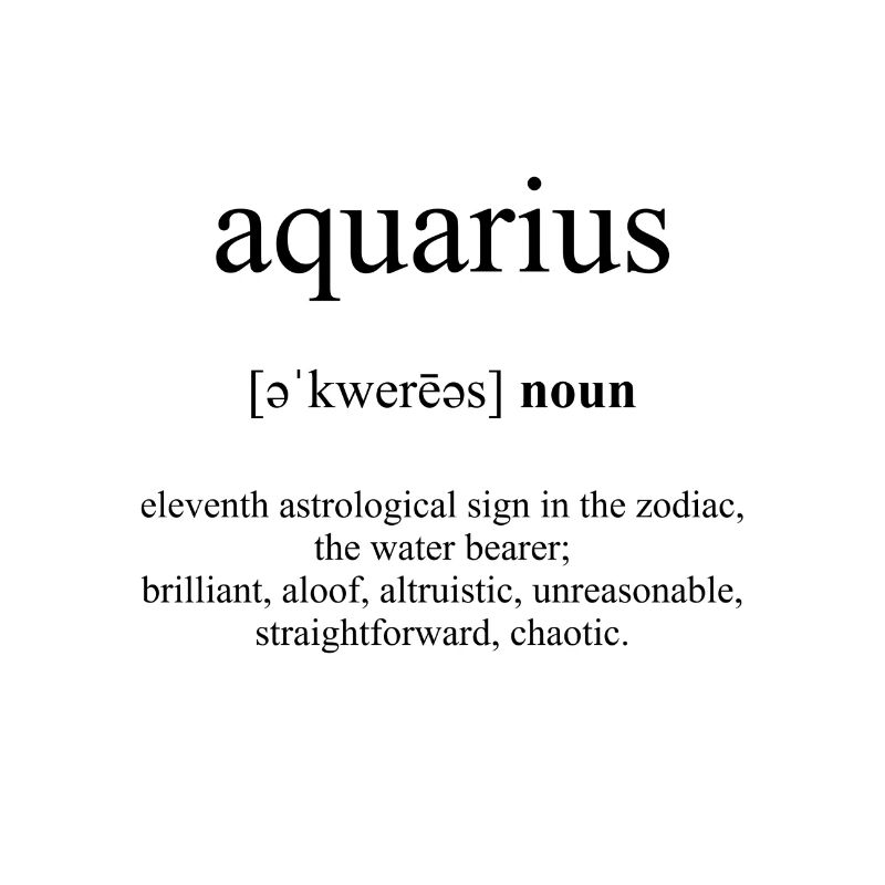 Aquarius (Verseau) Definition Dictionary