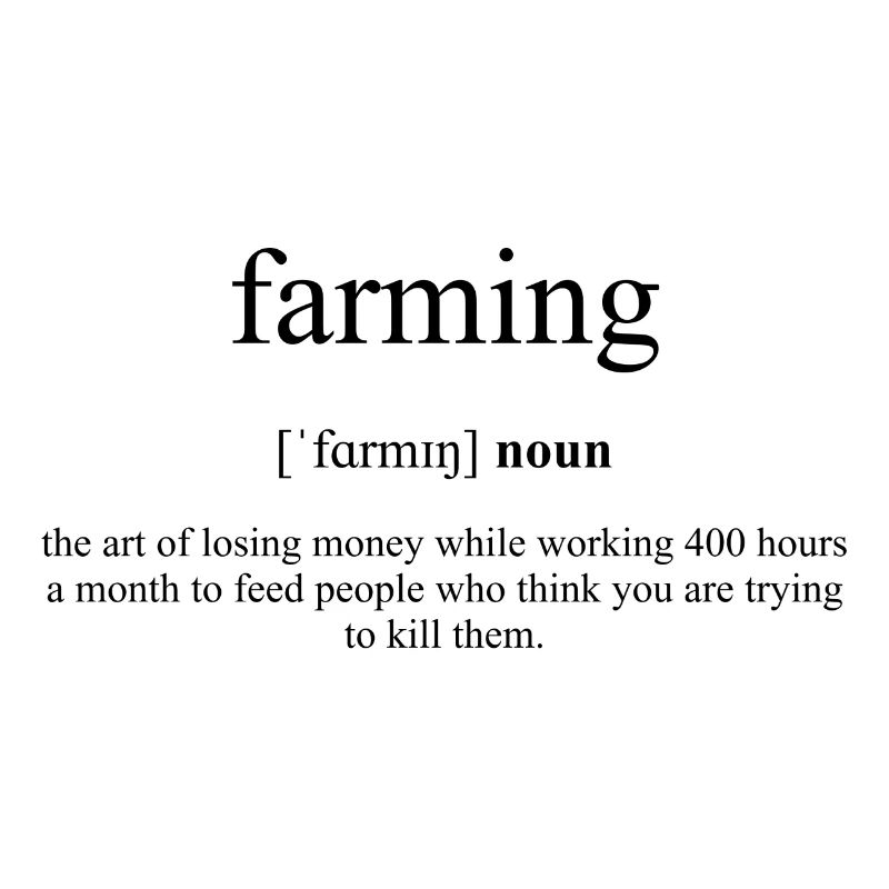 Farming Definition Dictionary