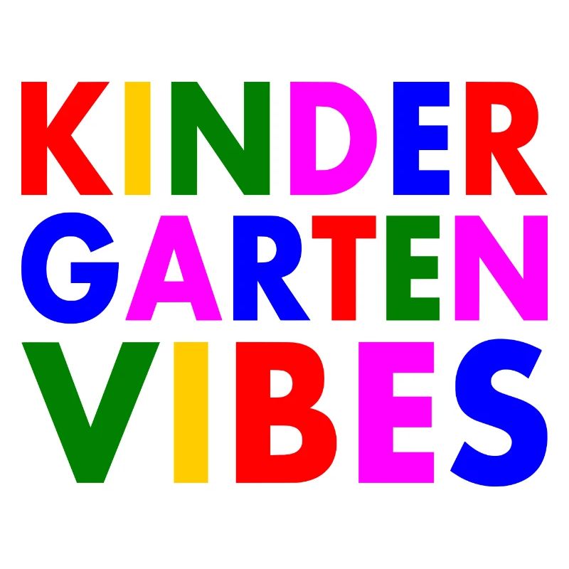 kindergarten vibes