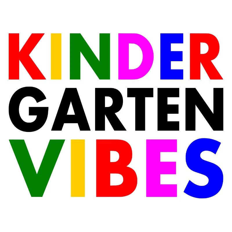 kindergarten vibes