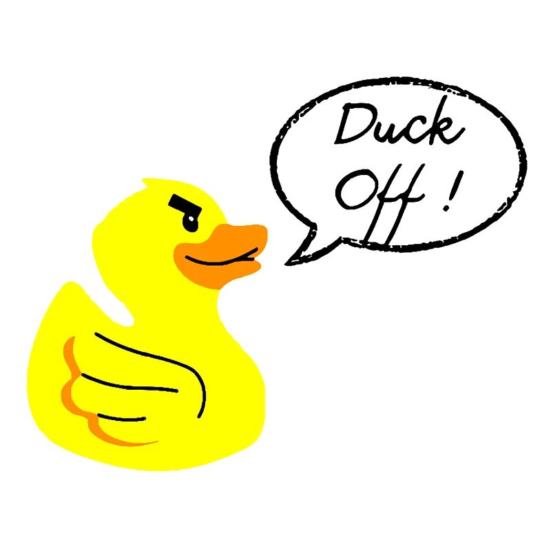 Canard en colère