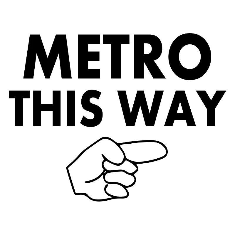 Metro this way