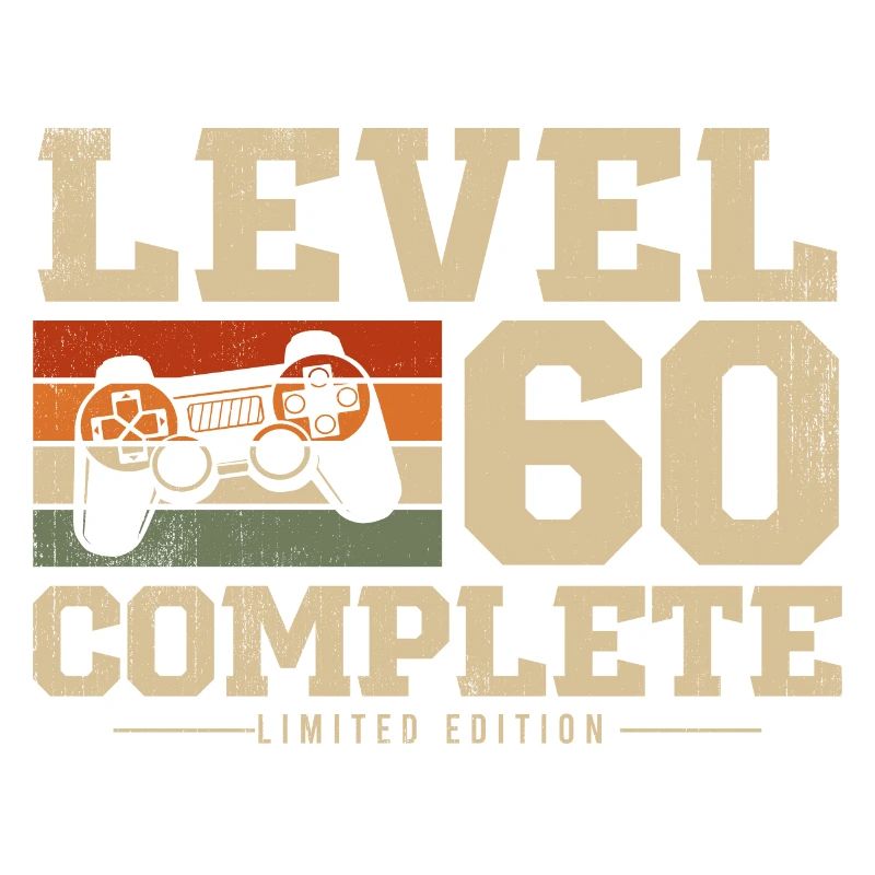 60 Birthday Gift Level 60 Complete