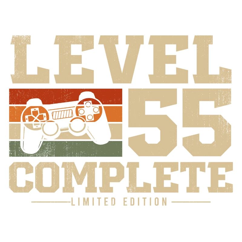55 Birthday Gift Level 55 Complete
