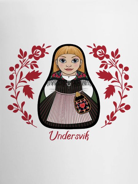 UndervikStinta avec des fleurs
