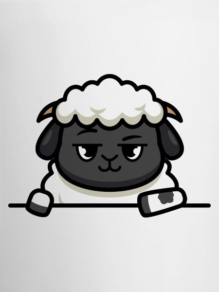 Agneau élégant