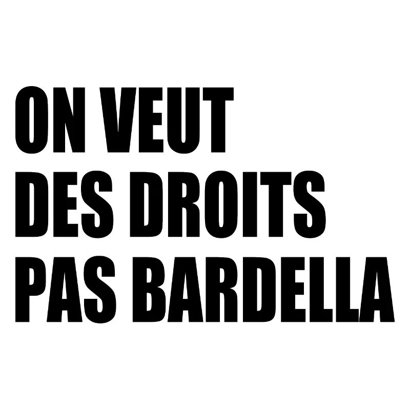 We want rights, not Bardella