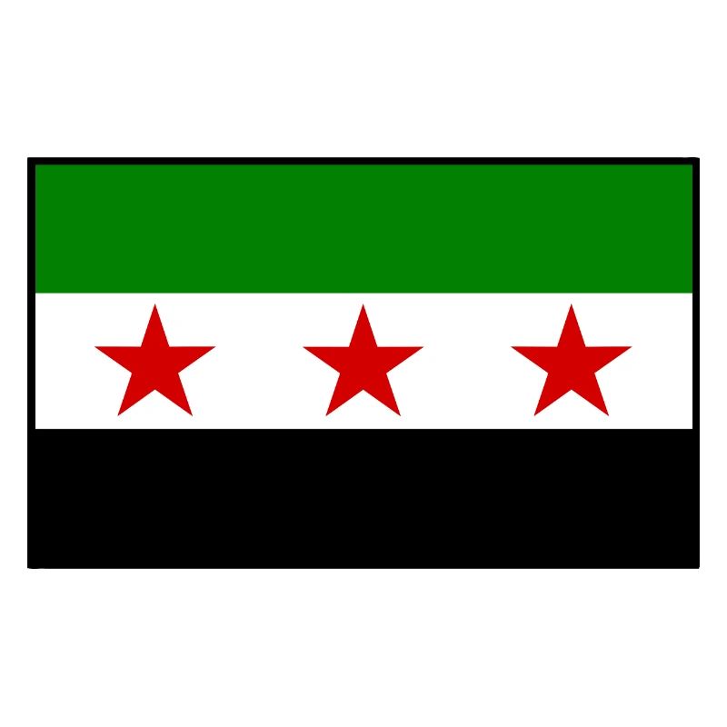 Drapeau de la Syrie