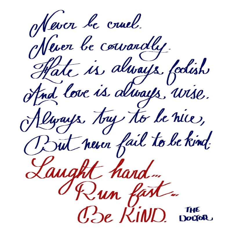 Be kind
