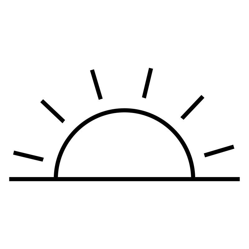 Sun - minimalistic