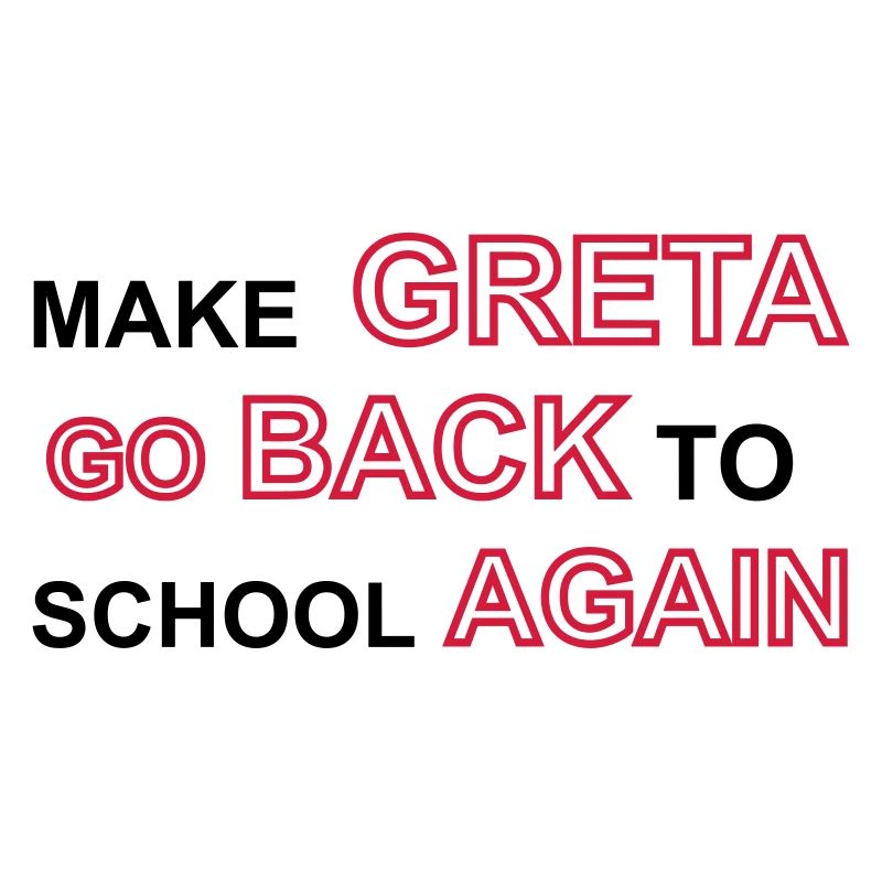 Fais retourner Greta à l'école. Voiture, diesel.