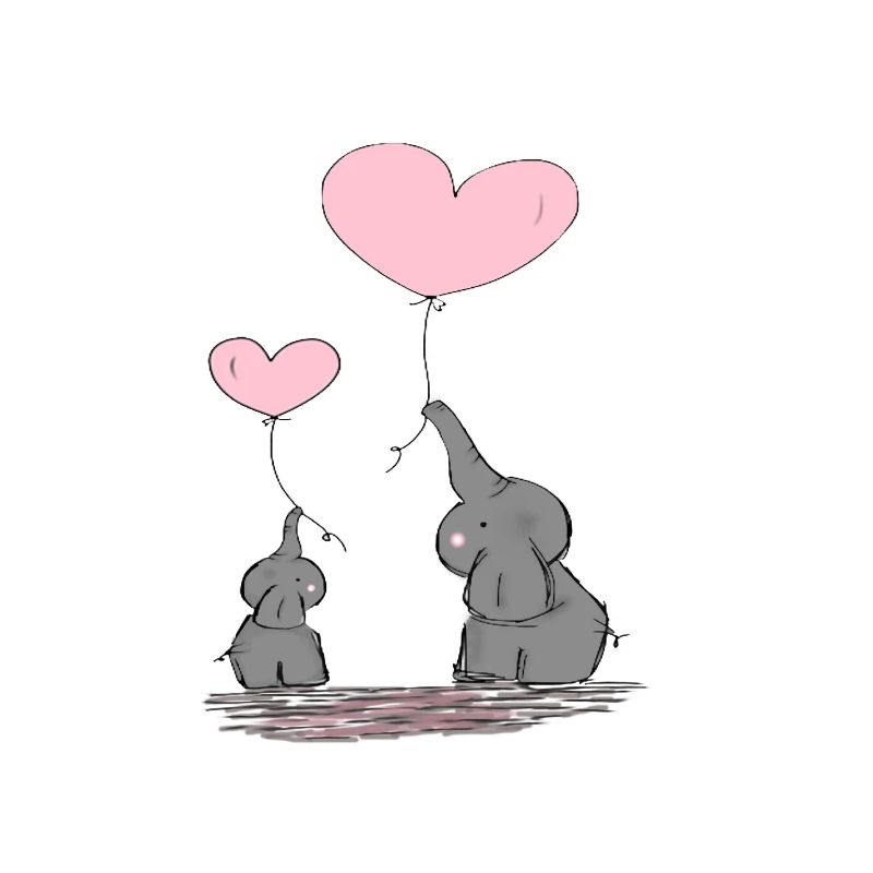 elephant love