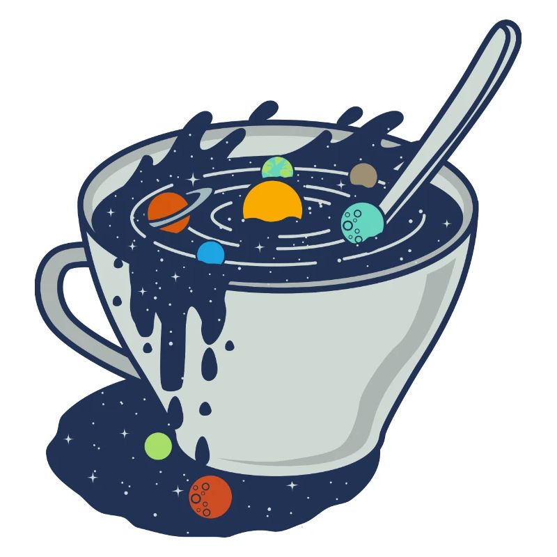 Galaxy Mug / Planet Solar System Gift Idea