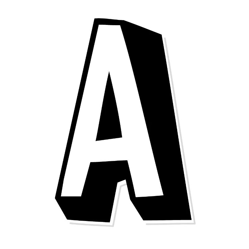 Lettre A - Alphabet A