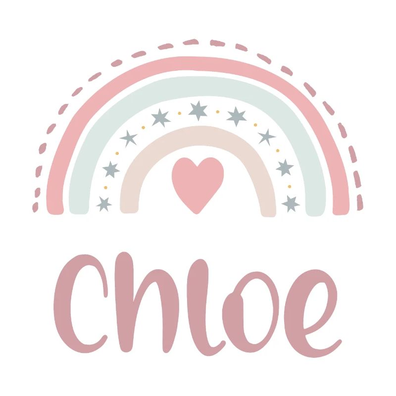 Chloe Name Regenbogen