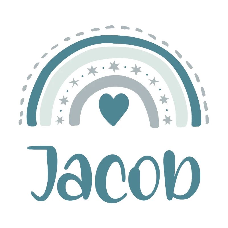Jacob Name Rainbow