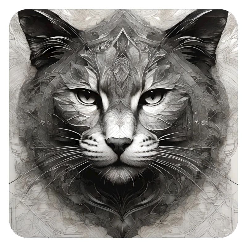 Visage de chat cool