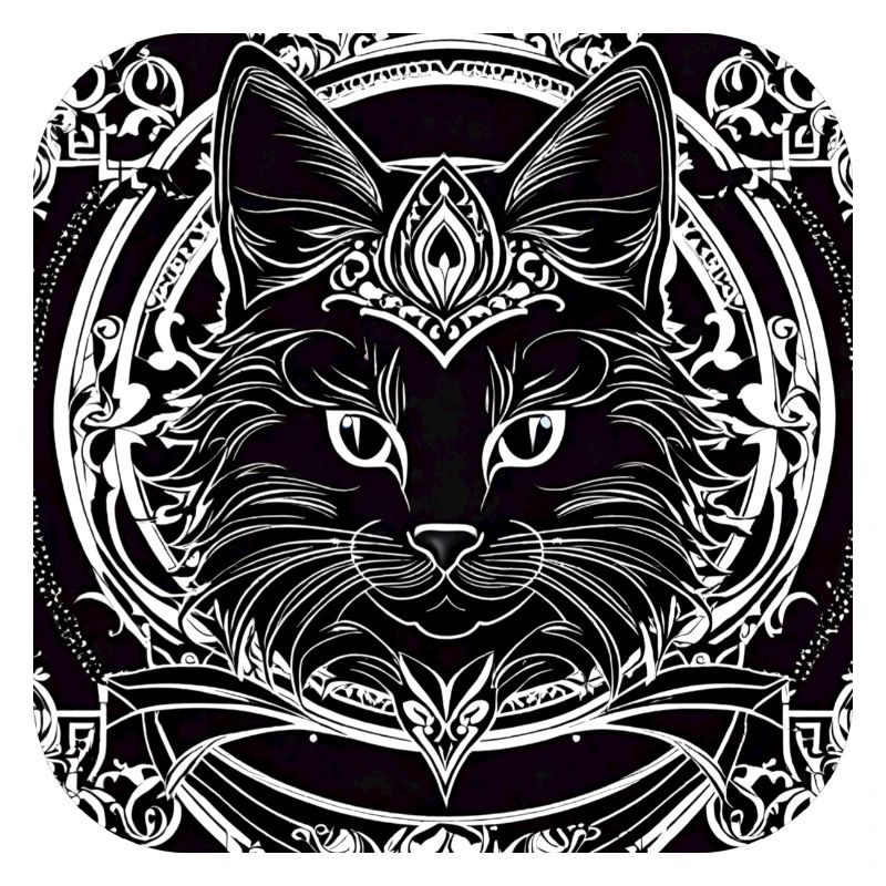 Chat gothique cool