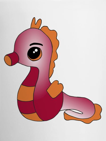 Knuffiges Seepferdchen