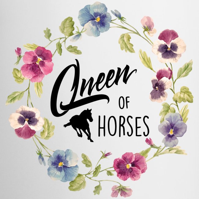 queen of horses - Tasse