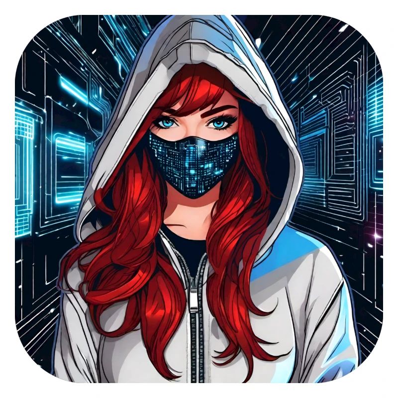 Fille cyberpunk cool V