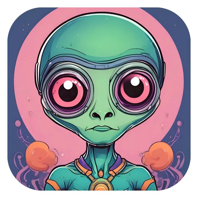 Alien mignon de science-fiction
