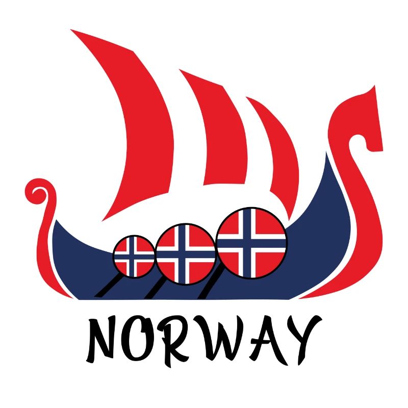 Viking ship Norway gift